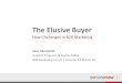 The elusive buyer; new challenges in b2b marketing (Kees Henniphof)