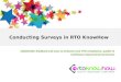 Using Surveys in RTO KnowHow