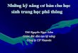 Nhung ky nang co ban cho hoc sinh pho thong