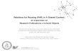 Relations for Reusing (R4R) in A Shared Context: An Exploration on Research Publications and Cultural Objects