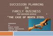 Succesion planning in family business