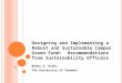 Designing and Implementing a Robust and Sustainable Campus Green Fund:  Recommendations from Sustainability Officers
