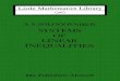 Systems of Linear Inequalities a. S. Solodovnikov (Little Mathematics Library)