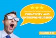 Three myths about creativity and entrepeneurship
