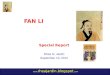 Fan li special report