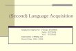 (Second) Language Acquisition語言習得\The questions of Ch1-group discussion