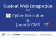 Cyber Recruiter (by Visibility) Website Integration for Joomla CMS