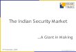 Indian Security Market
