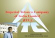 PPT OF ITC (INDIA TOBACCO COMAPANY)