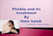 Phobia & its Treatment