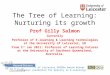 The Tree of Learning: Nurturing its Growth