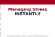 Manage the Stress