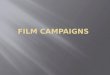 Film campaigns   hollywood