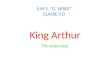 King arthur presentazione