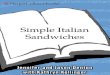 Simple italian sandwiches
