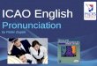 Icao pronunciation
