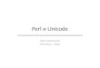 Perl & Unicode
