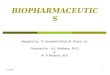 Biopharmaceutics lecture1
