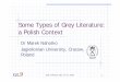 Grey literature in Poland