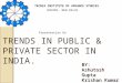 Trends in public and private sector in india