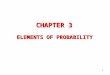 4.Elements of Probability