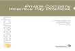 Private Company Incentive Pay Practices
