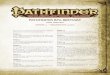 Pathfinder RPG - Bestiary Errata