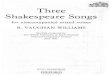 Vaughan Williams - 3 Shakespeare Songs