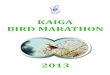 Kaiga Bird Marathon-2013