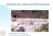 DISE‘O DE CANALES ESTABLES