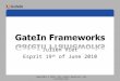 GateIn Frameworks