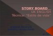 Uk english story board