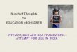 Right to education act 2009 and ssa framework