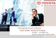 Managing across cultures   toyota in france