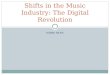 Shifts in the music industry