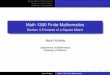 Math 1300: Section 4-5 Inverse of a Square Matrix