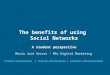 The Benefits of using Social Networks