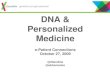 DNA & Personalized Medicine