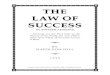 The law of success