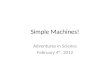 02.02.2012  - Simple Machines