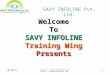 Savy training 01.11.2012