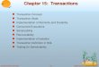 15. Transactions in DBMS
