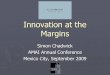 15 innovation at the margins simon chadwickn cambiar