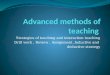 Advanced methods of teaching