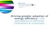 Driving greater adoption of energy efficiency