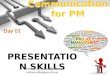 Presentation Skills for Project Managers and Professionals - 02 day session
