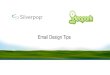 Email design tips