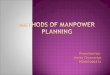 Manpower Planning(Hrm) Final