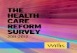 Health Care Reform Survey 2011-2012l