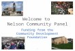 Nelson community panel presentation